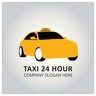 Profile 24 hour taxi logo template 1057 4801